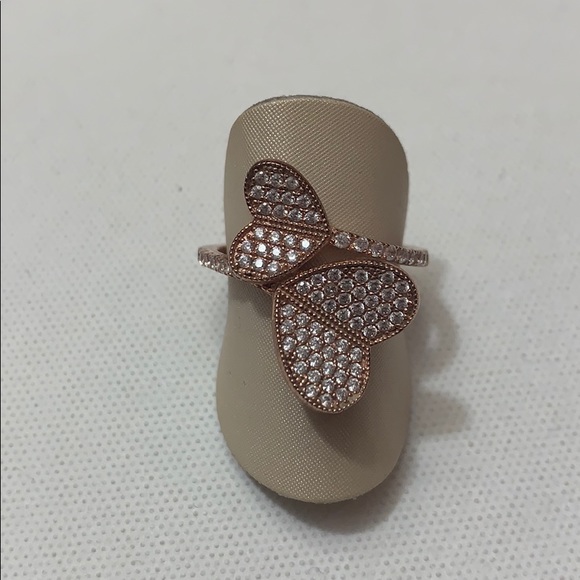 Double Heart Ring - Picture 1 of 9